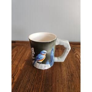 Wild Wings 2009 Coffee Mug Back To Nature - Bluebird 3D Design S. Bourdet